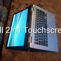 Touchscreen Laptop Tablet Dell Inspiron 2in1 -Core i7-8gb Ram-128gb HD SSD Solid.