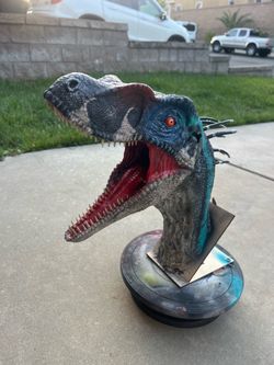 Jurassic Park 3 Velociraptor 3D printed and painted