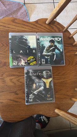 Lot of 3 Bangers for PS3 Violent Action Games