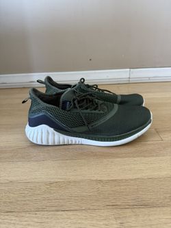 Members Only Mens Knit Stellar Sneaker Olive Size 10