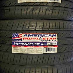 245/40/20 New Set Of Tires 