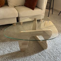Glass Top Coffee Table