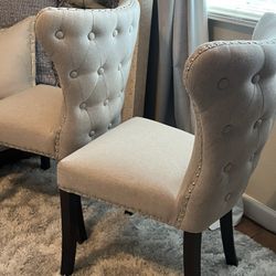 2 Beautiful Chairs Like New