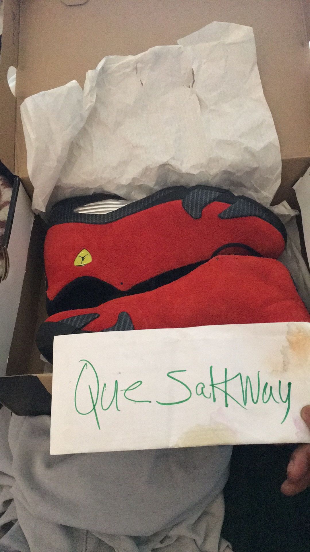 2014 Air Jordan Ferrari 14’s Sz10.5 OG ALL