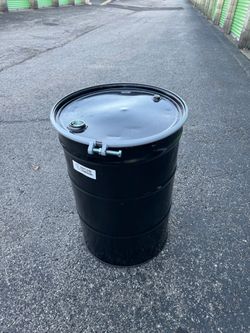 55-Gallon Open-Head Steel Drum