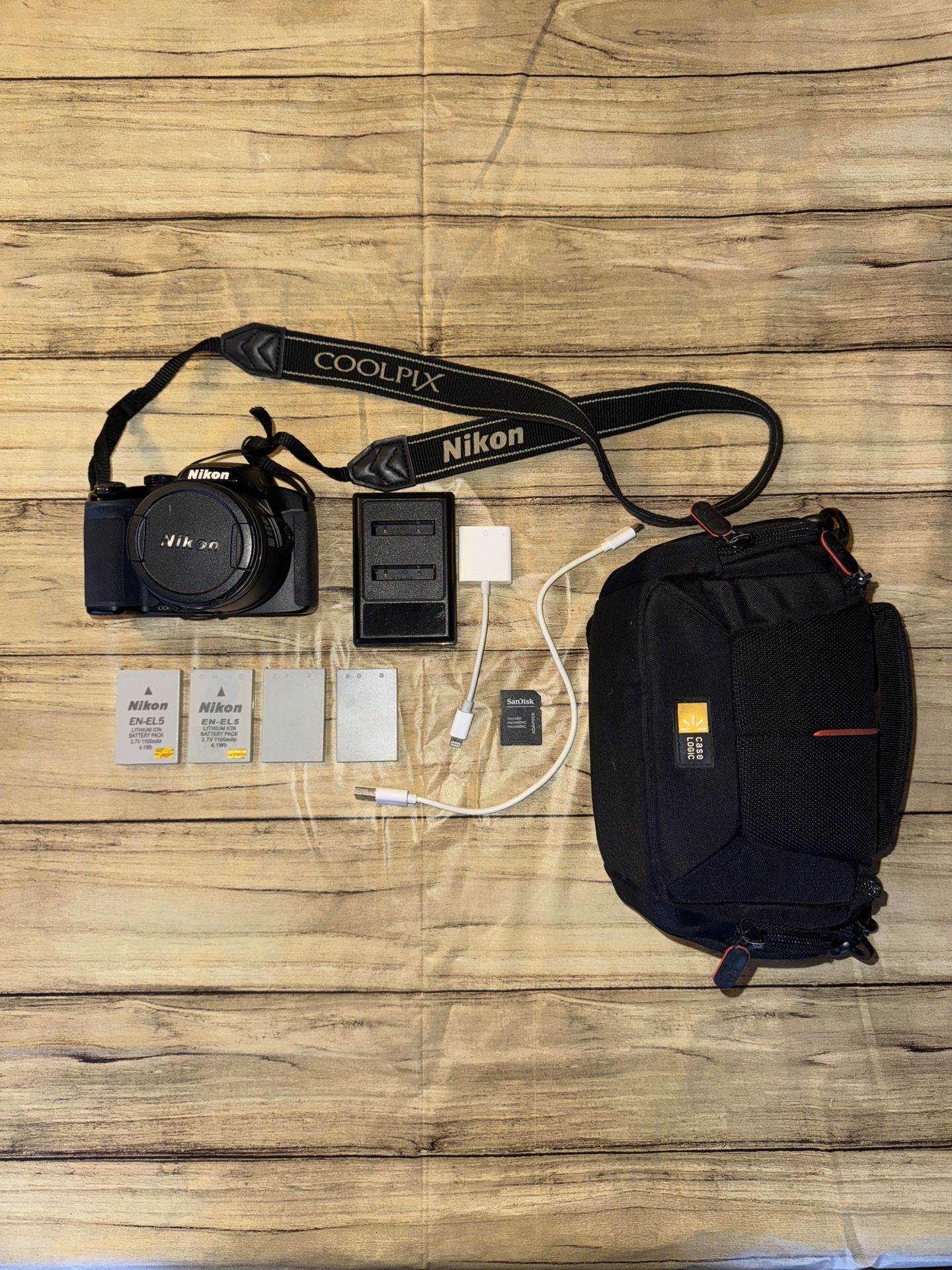 Nikon Coolpix P510 Super Zoom – Excellent Condition + Full Accessory Bundle