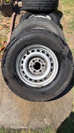 Sprinter Van tires —245/75/16 + RIMS