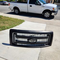 2009 - 2014 f-150 grill stock ford part,