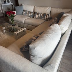 3-Piece Beige Living Room Sets