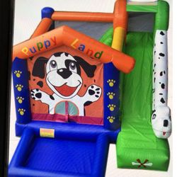 Commercial  Puppyland Inflatable bounce house
