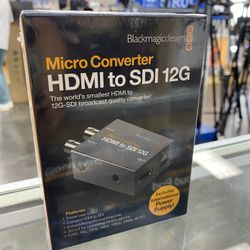 Blackmagic Micro Converter HDMI to SDI 12G W Power Supply