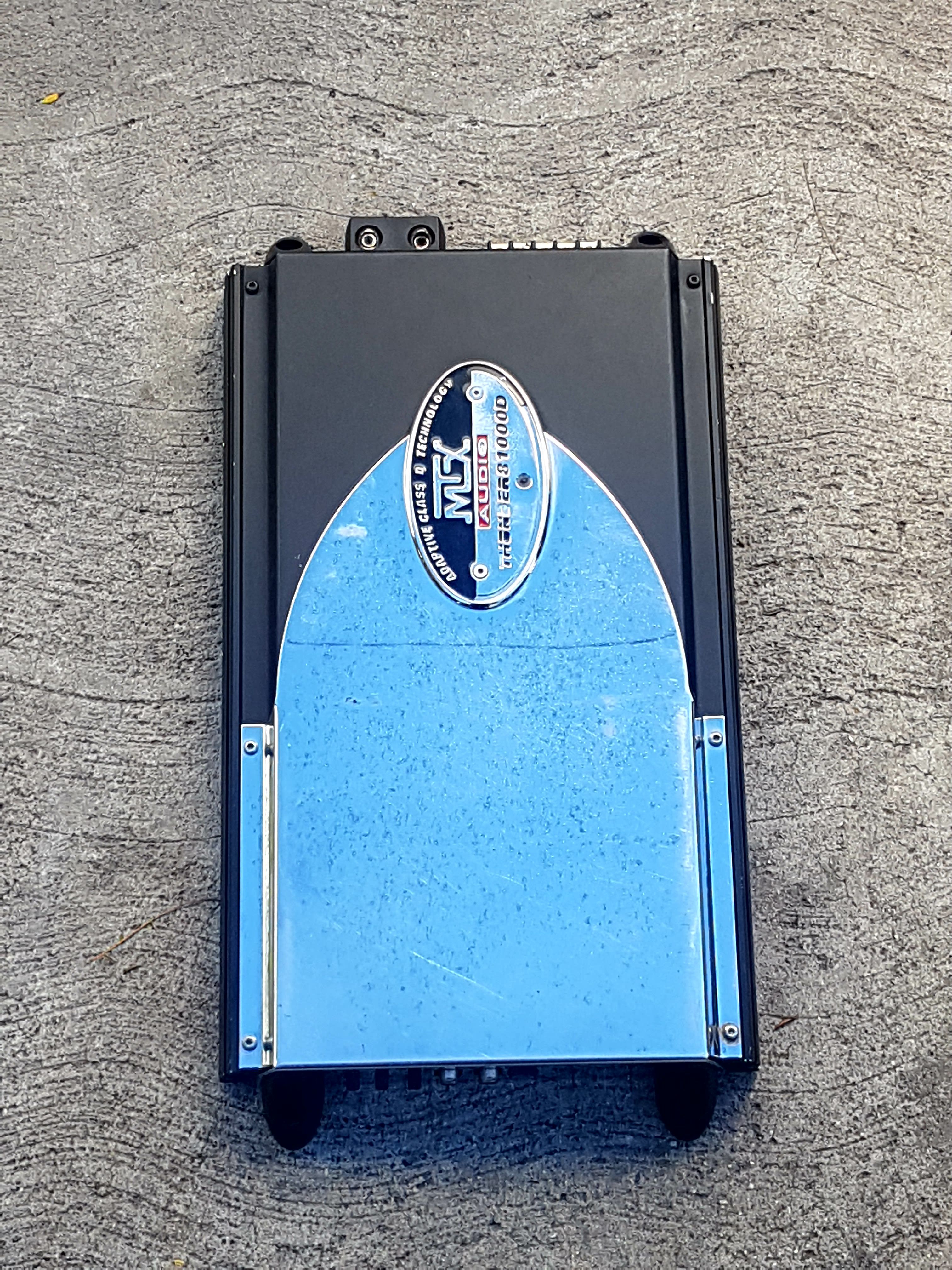 OldSchool MTX THUNDER 81000D 1500w 14.5v mono amplifier for Sale in