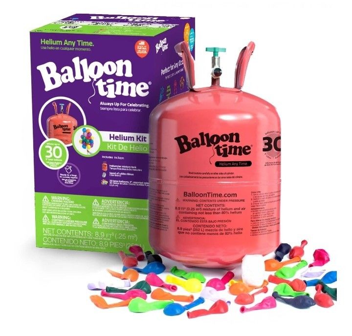 EMPTY HELIUM TANK