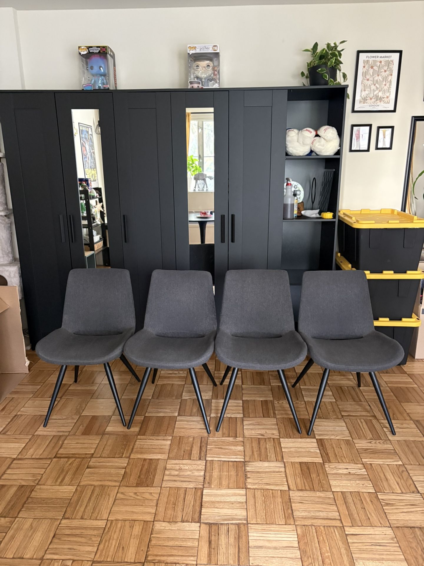 HD Buttercup Cashmere Chairs