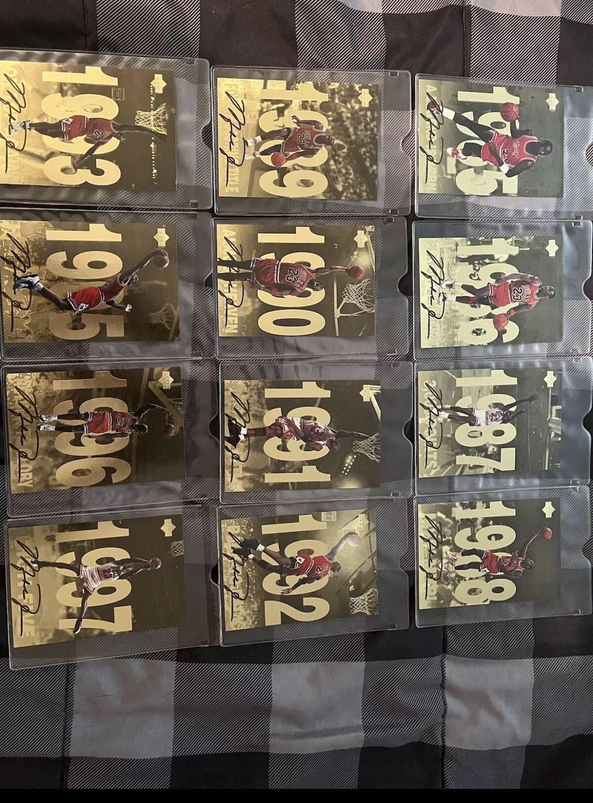 1998 Upper Deck Michael Jordan 1 12 Set Collectibles & Art