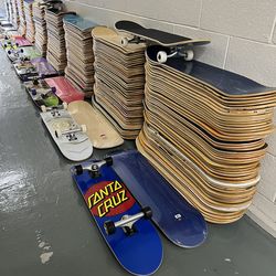 Skateboard decks blank and graphic