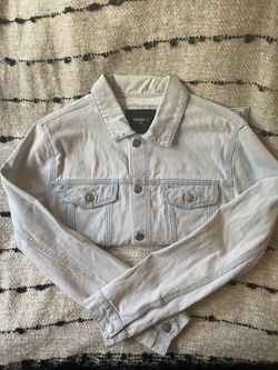 Mens F21 Light Denim Jacket Size L