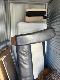 Free single bed and love seat couch
