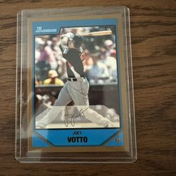 2007 Bowman Draft Picks & Prospects Gold #BDPP98 Joey Votto Cincinnati Reds 