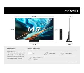 🔥65" Class S90H Series OLED 4K UHD Vision AI Smart Tizen TV 165 Hz (2026) 🔥$950  Cash Only