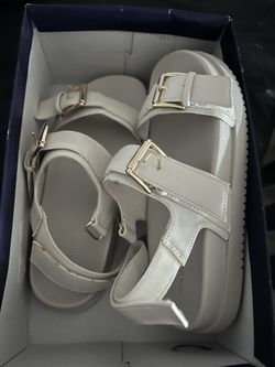 White Womens Sandals 
