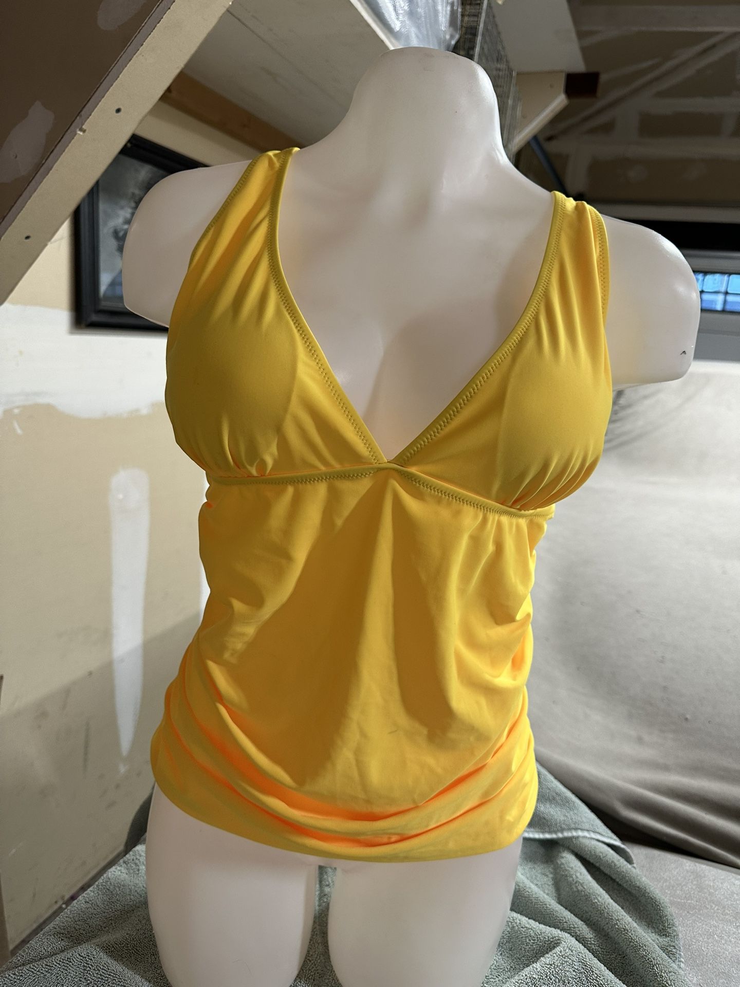 Halter Top Yellow Medium