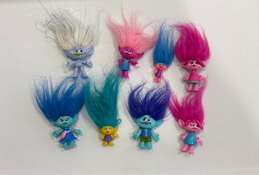 DreamWorks Trolls Figures Lot of 8
