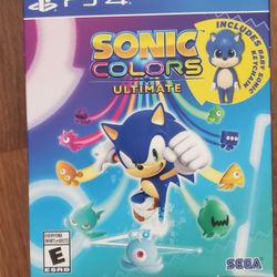 Sonic Colors Ultimate Edition PS4