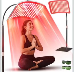 Red Light Therapy health Lamp for Face & Body 660nm Red & 850nm Near Infrared LED Panel Light