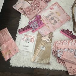 Sweet 16 Birthday Decor