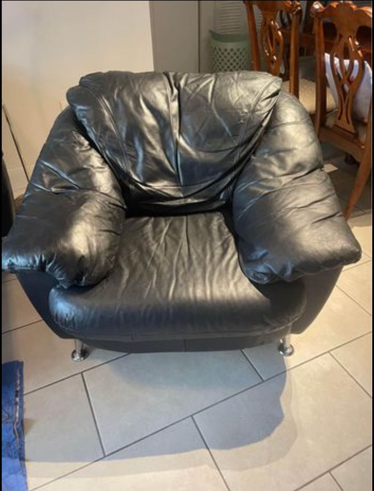 Single Leather Chair