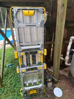 Adjustable Height Aluminum Work Platform Scaffold