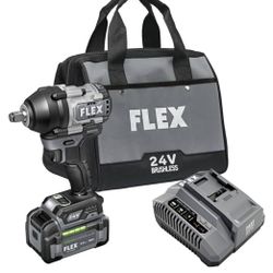 Flex 1/2” Mid-torque Impact Wrench Kit