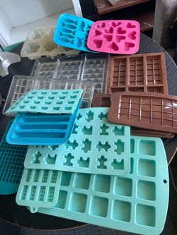 Gummy chocolate candy molds