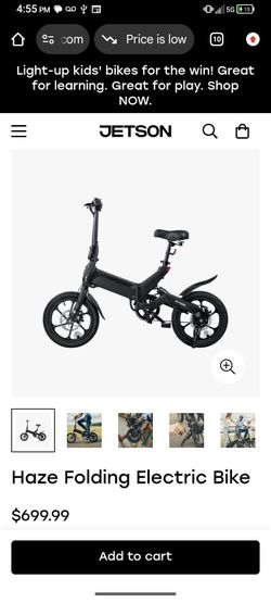 JETSON haze foldable bike