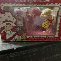 Strawberry Shortcake Character Candle