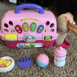 VTech Care for Me Learning Carrier, Pink