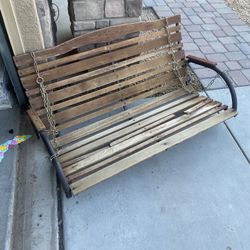 Patio Bench Swing