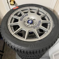 17” Brand New Sparco Rims 5x108  NEVER MOUNTED 