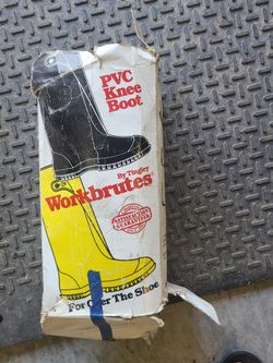 2 pair of rubber over boots one says size 17