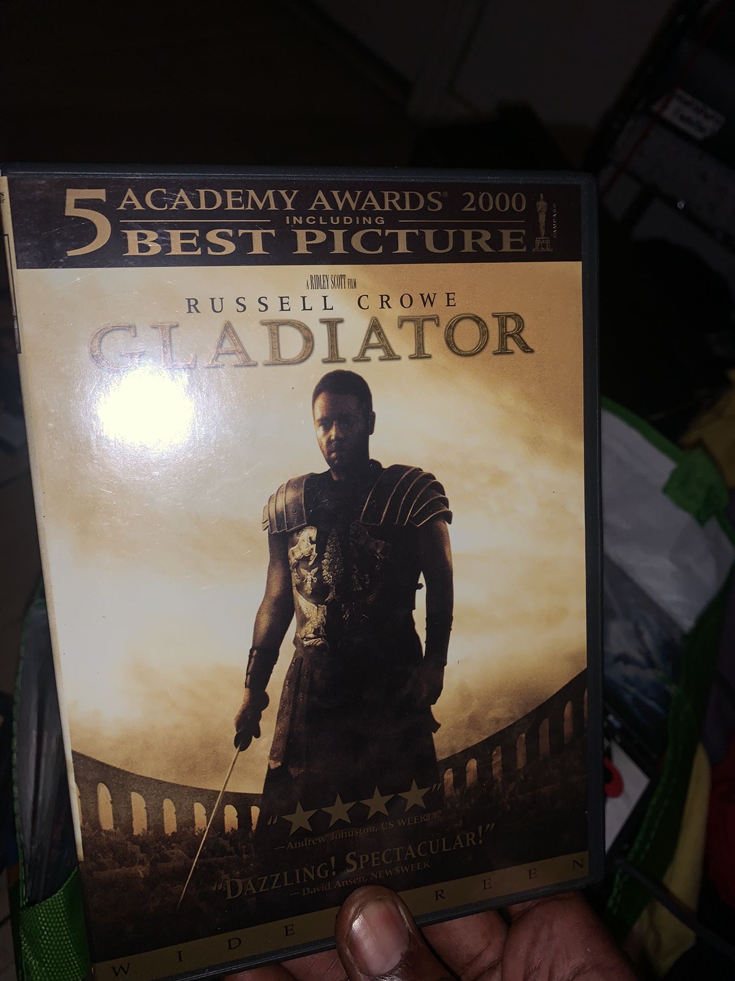 Gladiator On DVD 🔥