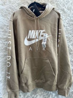 New brown color Nike hoodie size medium