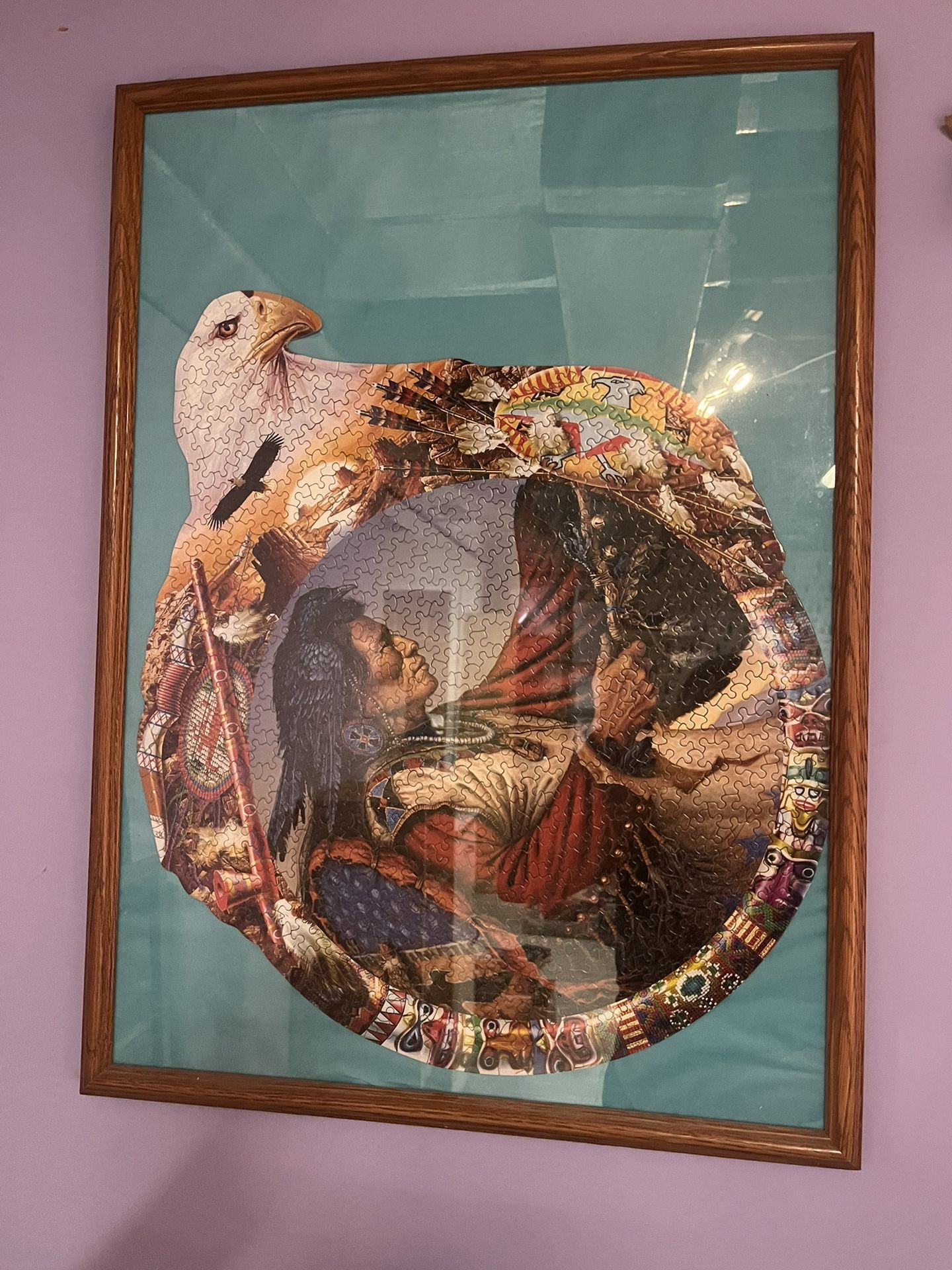Large Framed Puzzle
