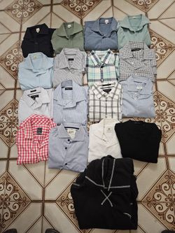 20 Used Brand Name Shirts Pants ..small