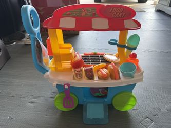 Little Grill With Food