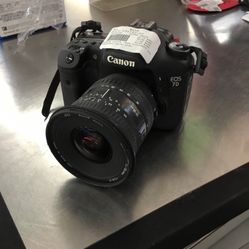 EOS 7D Digital Canon Camera W/Battery And Charger 