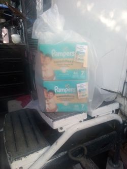 Pampers swaddlers.milliemoon luxury diapers.