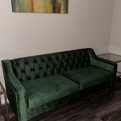 Emerald Green Sofa
