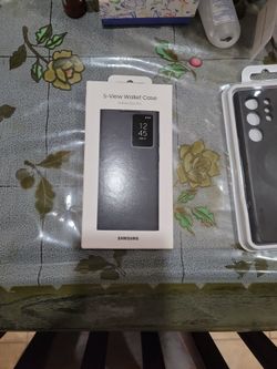 Samsung Galaxy Wallet Case And Black Case 