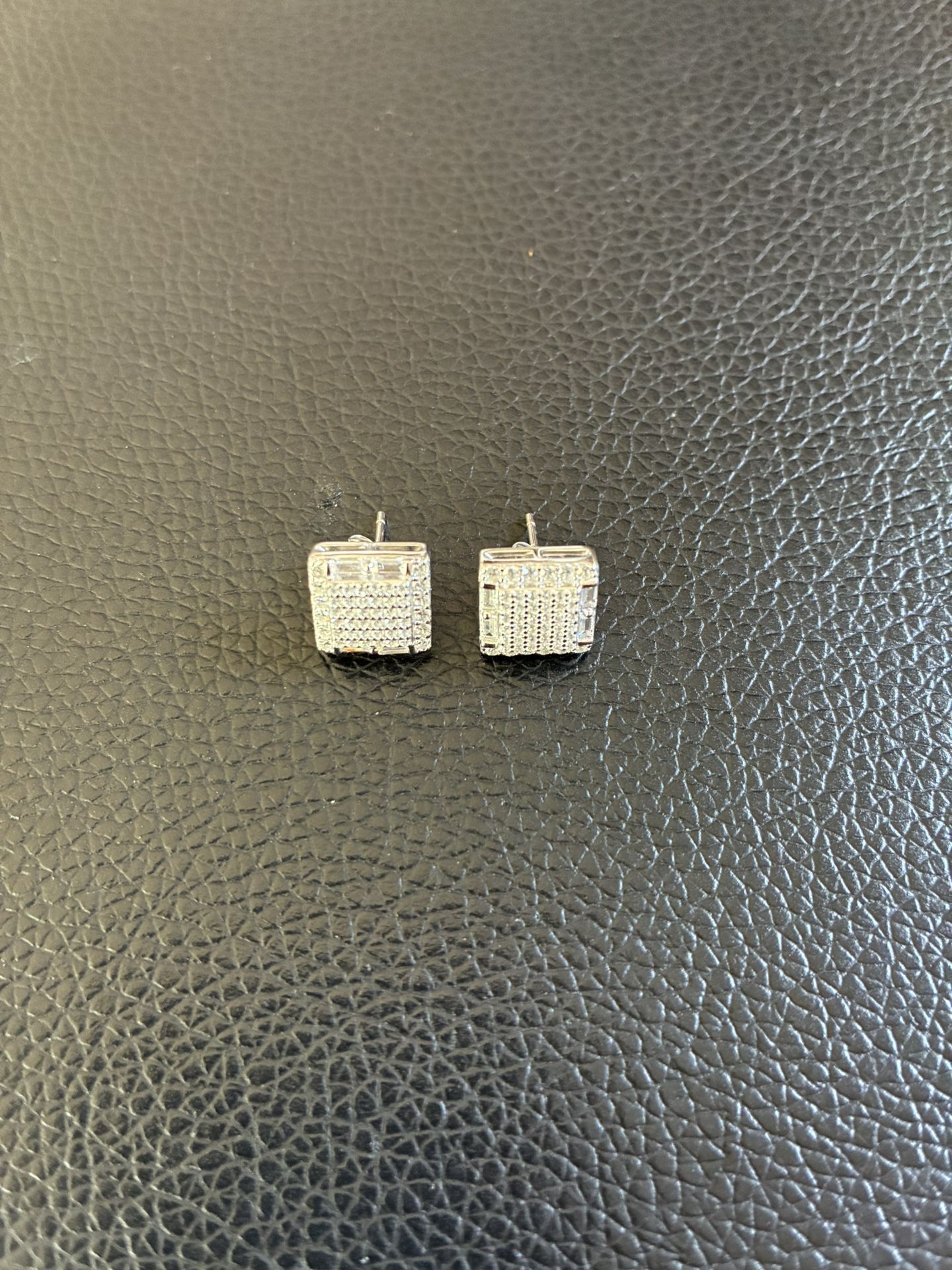 925 Sterling Silver Men’s Earrings